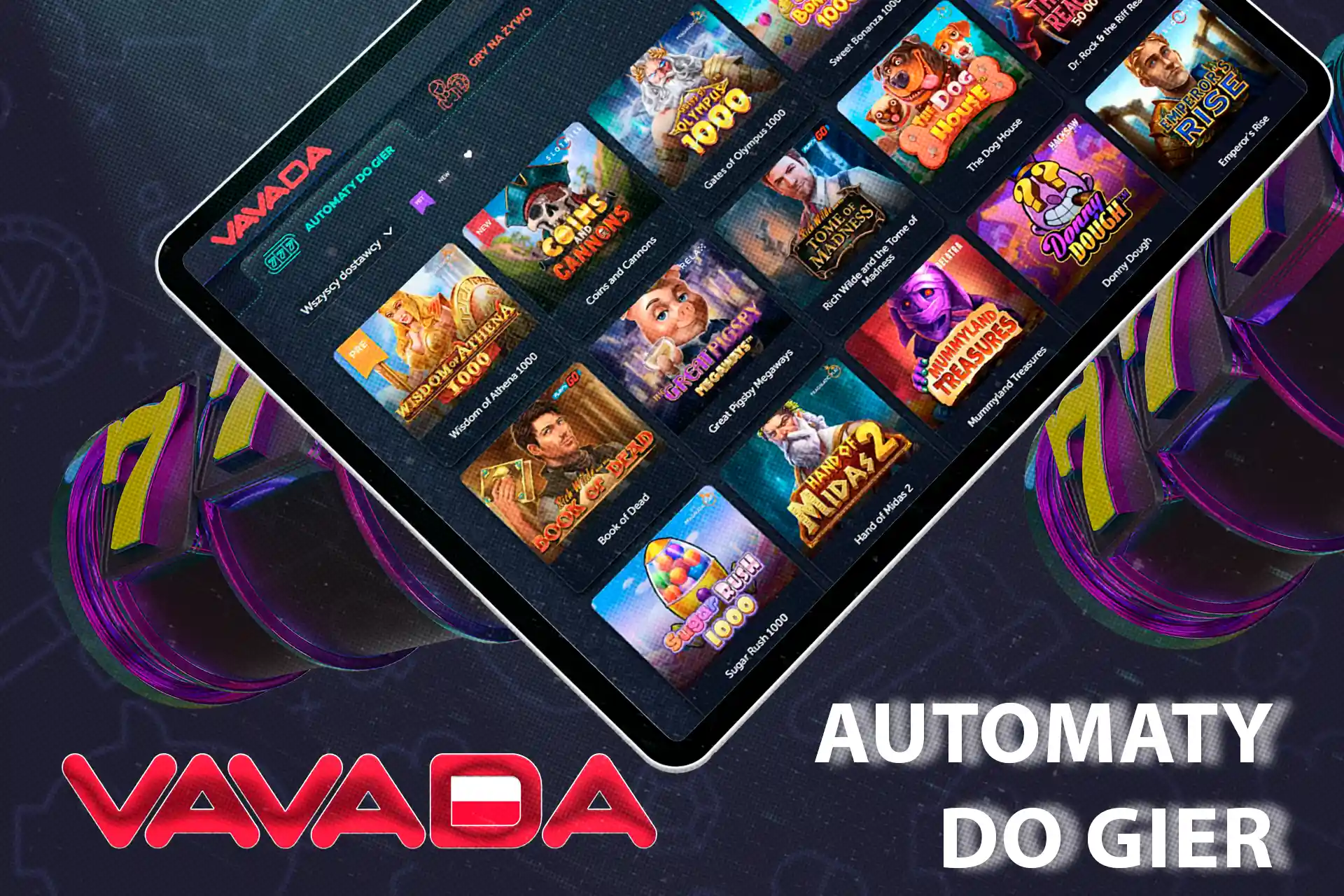 Czeka na Ciebie wiele opcji automatów do mängud w kasiinos