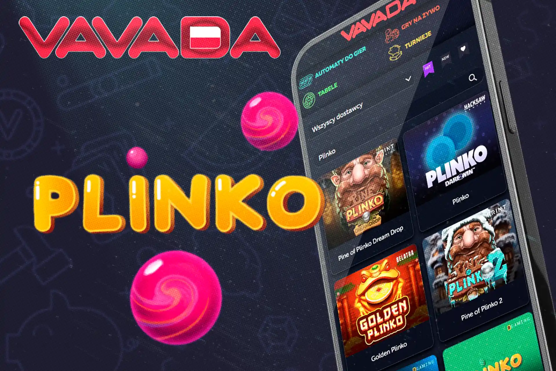 Graj w mängud Plinko w naszym kasiinos